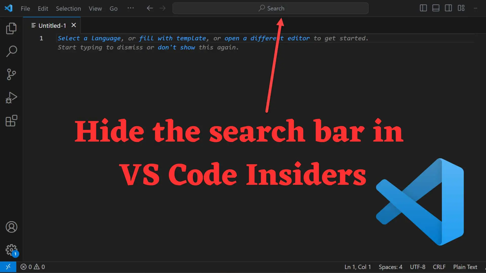 hide-search-bar-in-vscode-insider