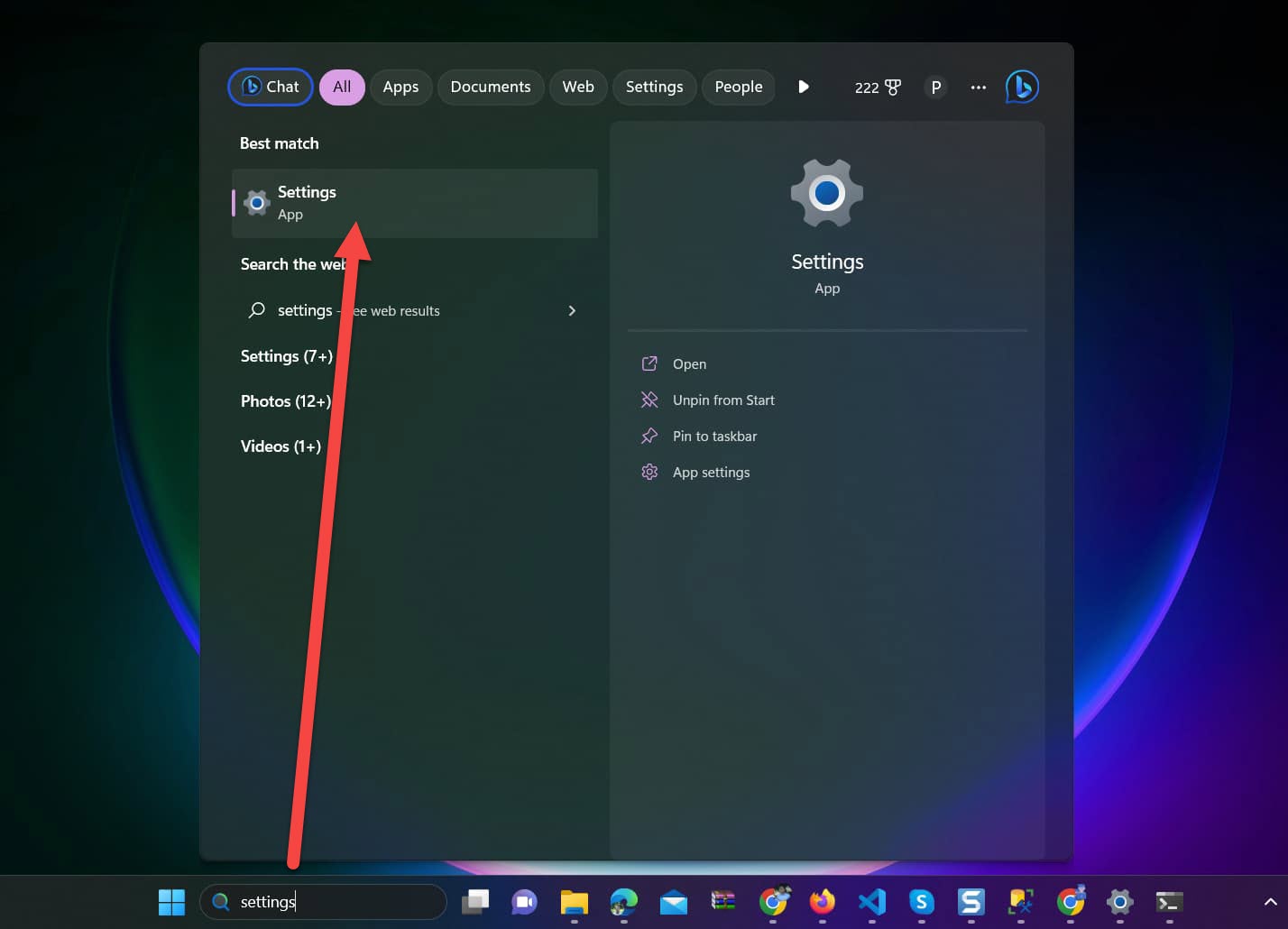 Windows 11 Settings 