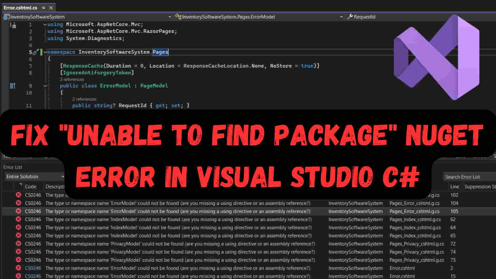 fix-unable-to-find-package-nuget-error-visual-studio-csharp