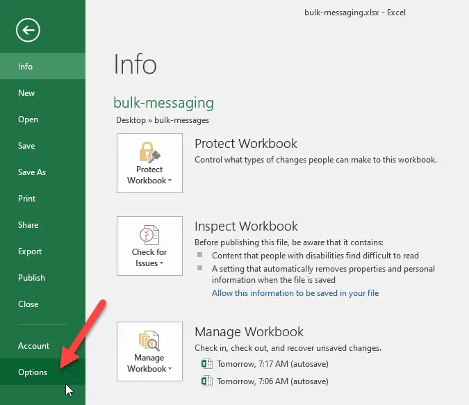 Send Bulk Messages to Whatsapp Contacts using Excel