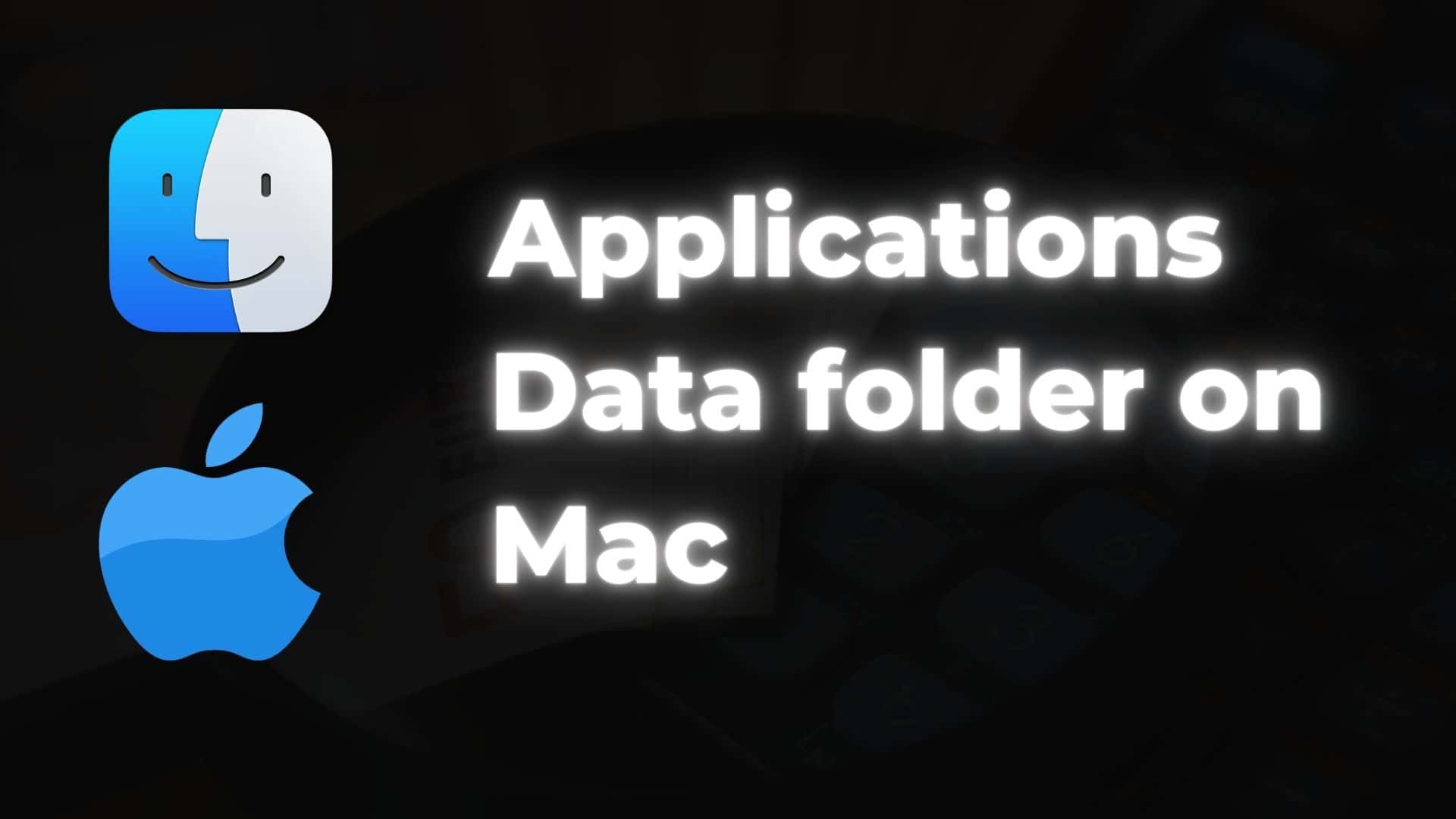 Applications Data Folder Mac 