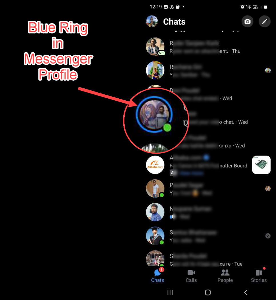 What Does The Grey Bubble Mean On Messenger