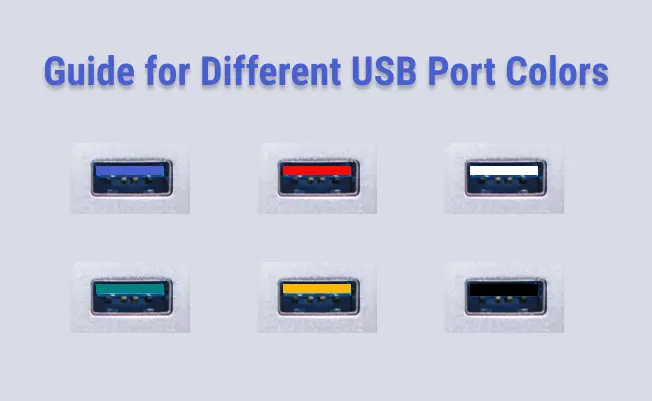 guide-usb-port-colors-red-blue-yellow-black-white-orange-teal