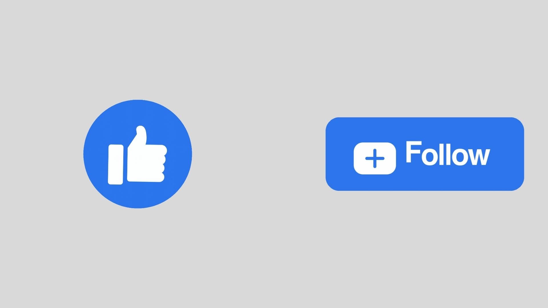 Facebook Like and Follow